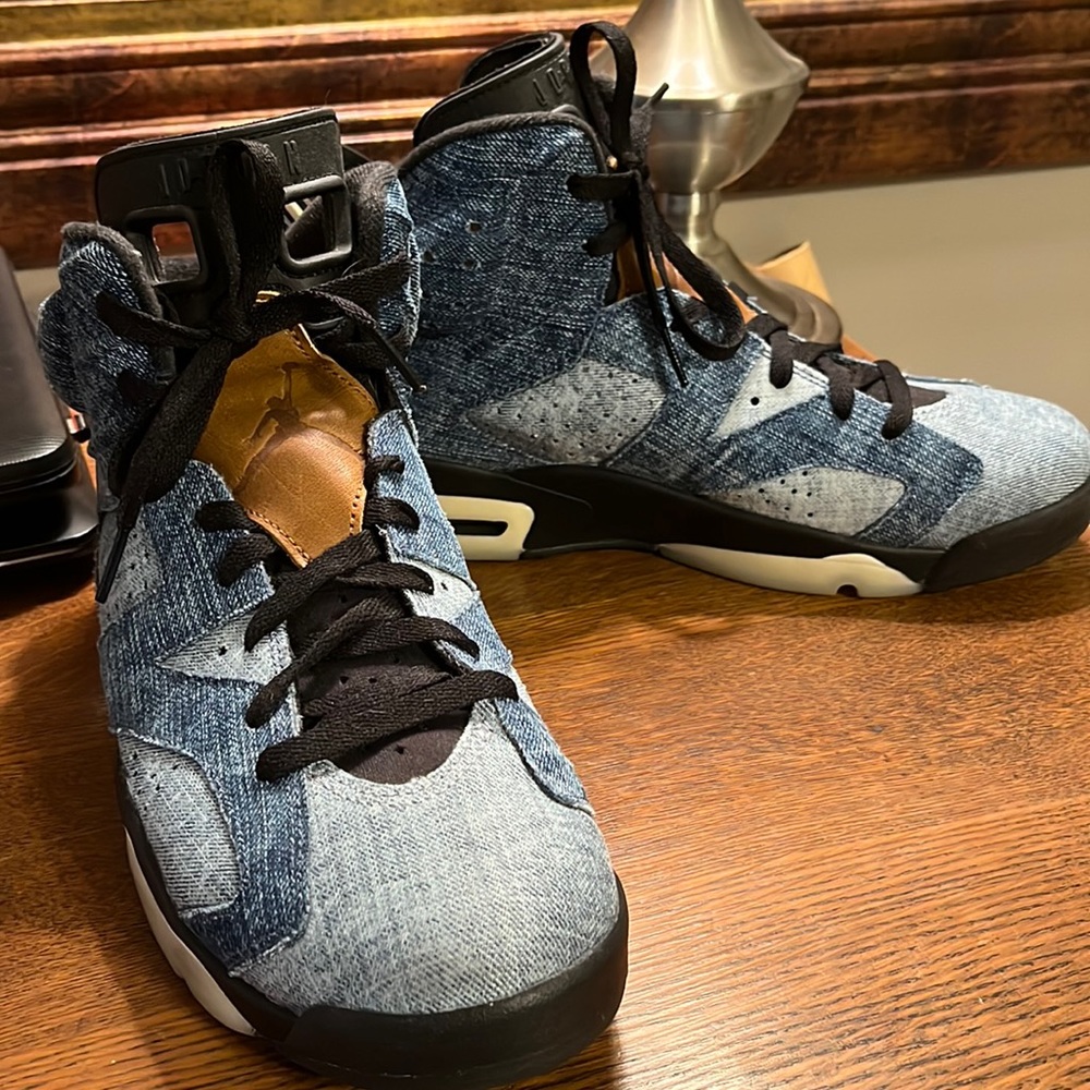 Jordan 6 washed Denim